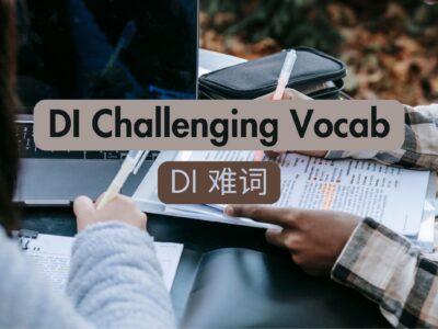DI Challenging Vocab 词汇