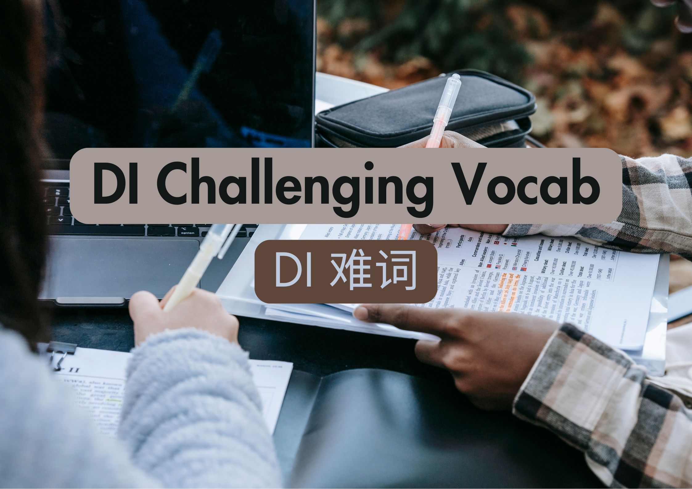 DI词汇封皮 DI词汇封皮