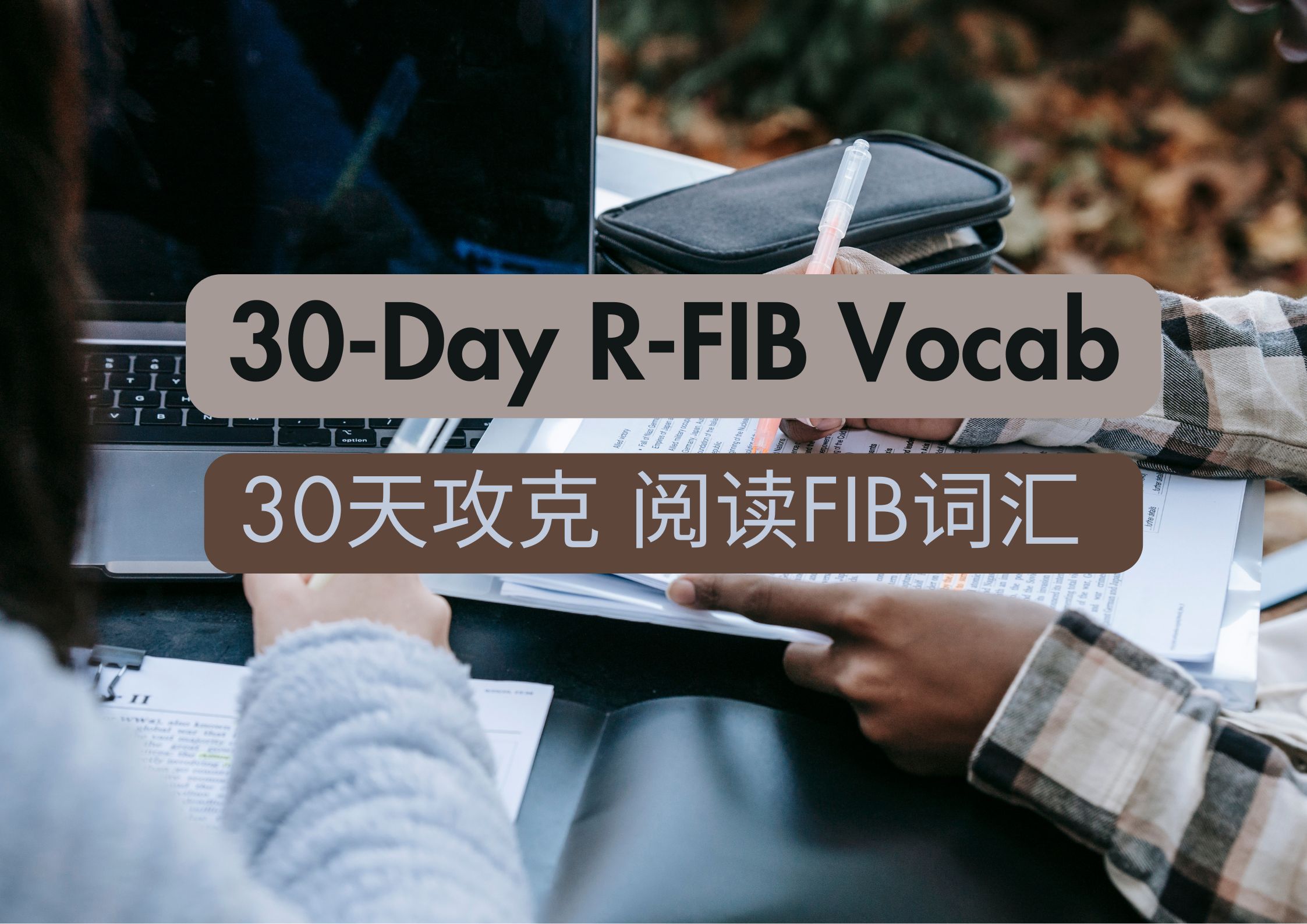 30天阅读词汇